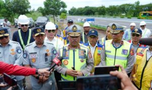 Kakorlantas Tinjau Lokasi Check Point Mudik di Cipali, Keselamatan Pemudik Jadi Prioritas